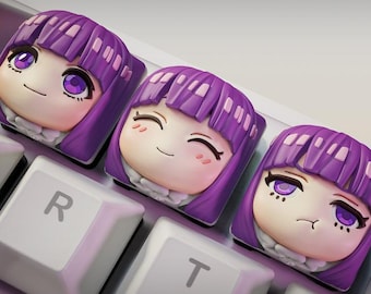 Teclas de teclado estilo anime / Decoración de escritorio de mago fantástico (archivo STL imprimible en 3D)