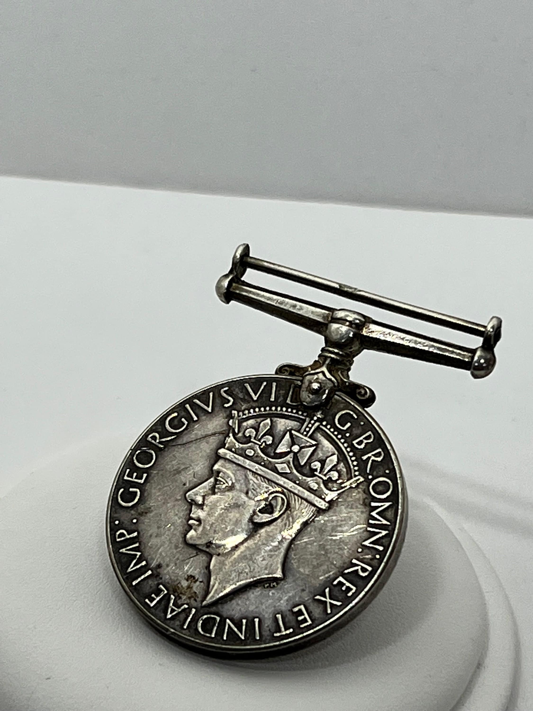 Vintage 1939-1945 King George VI WWII Medal - Etsy