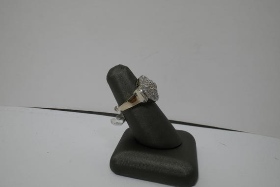 14kw diamond statement ring - image 3