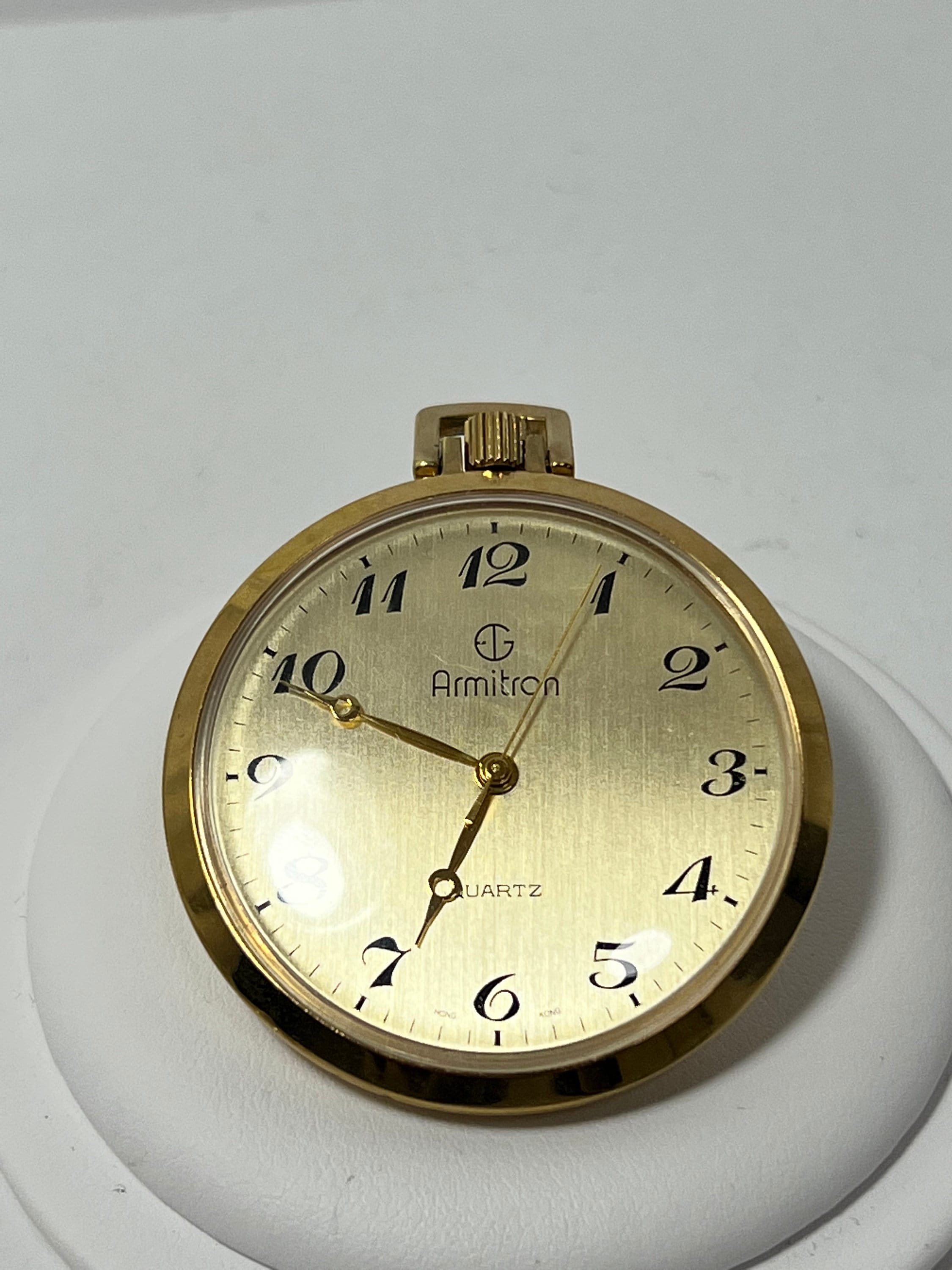 Armitron quartz top pocket watch