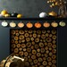 Rustic Halloween Pumpkin Garland  - Halloween Decorations 