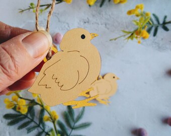 Spring Chick Easter Decoration, Easter Tree Ornament