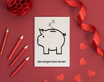 Valentines Card for Him, Anniversary Card for Husband,  Valentines Card for Boyfriend,