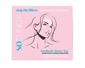 Silikon-Anti-Falten-Patches | Wiederverwendbare Stirn, Stirn, Augenglätter