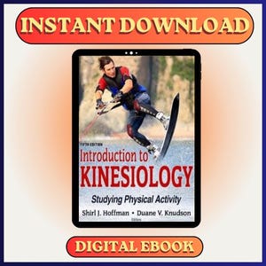 Kinesiology Study Guide, Physical Activity Basics (Digital PDF Edition)