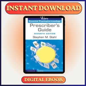 Prescriber's Guide: Essential Psychopharmacology - Digital PDF