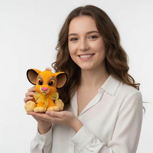 Simba Lion King Crochet Pattern PDF – Amigurumi Lion Plush Toy, Instant Download