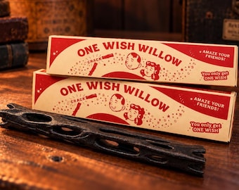 One Wish Willow Stick with Box, Inspired Prop Replica, Horror Movie Collectible, Special Christmas Gift, Halloween Gift, Unique Gift