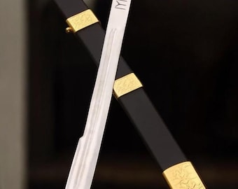 Custom Handmade Diriliş Ertuğrul Sword, Turkish Sword With Scabbard