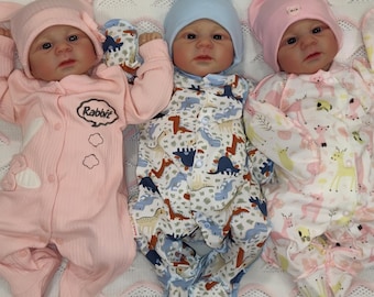 16 Inch Realistic Reborn Baby Doll, Soft Cloth Body, Lifelike Newborn Expression, Cuddly Playmate