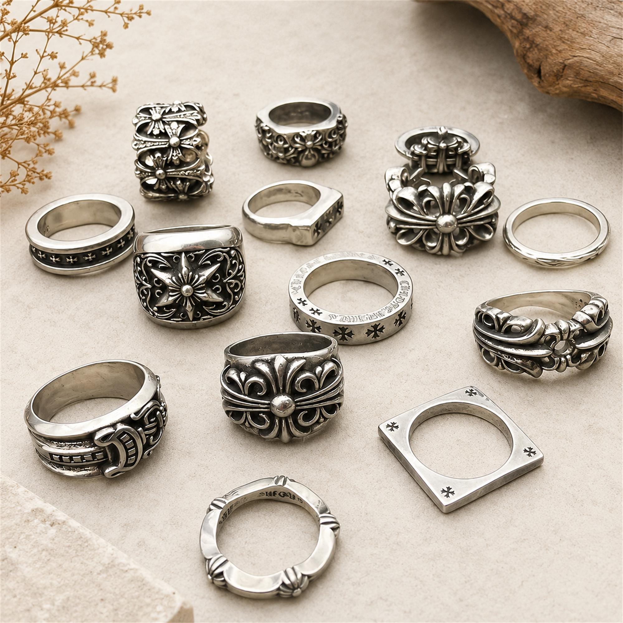 Chrome hearts ring - Etsy 日本