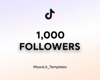 1.000 follower su TikTok / Consegna rapida, account reali, crescita del profilo