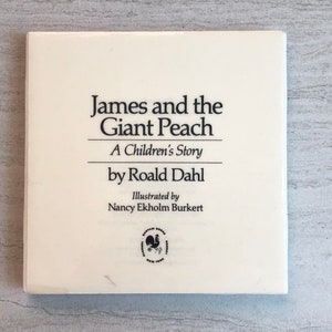 James and the Giant Peach - Limited Edition Vintage Book Coaster