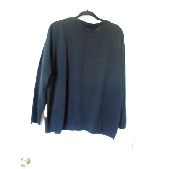 Alfrun Dunner color block sweater plus size 2X - image 3