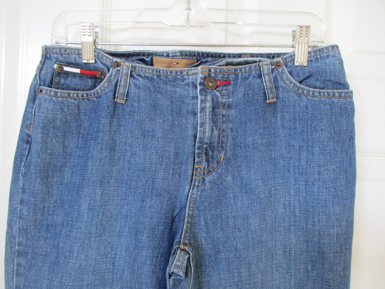 Vintage Tommy Jeans BELL BOTTOM Jeans Size 9 Vtg 90/'s Womens waist size 30 flare legs