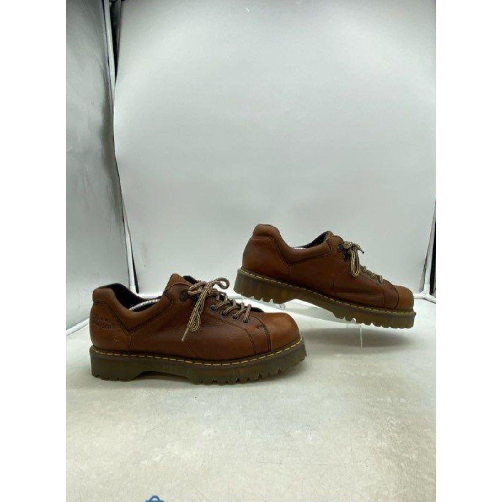 Dr. Martens 10940 Brown Leather Chunky Lace up Oxfords Y2K  display picture 1