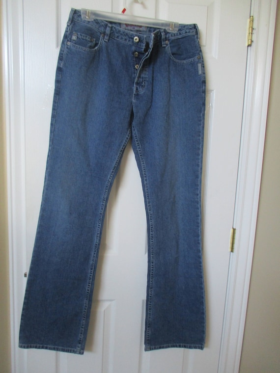 vintage silver jeans