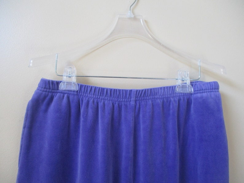 Womens PURPLE leisure suit jogging suit size XL vintage Brownstone Studios