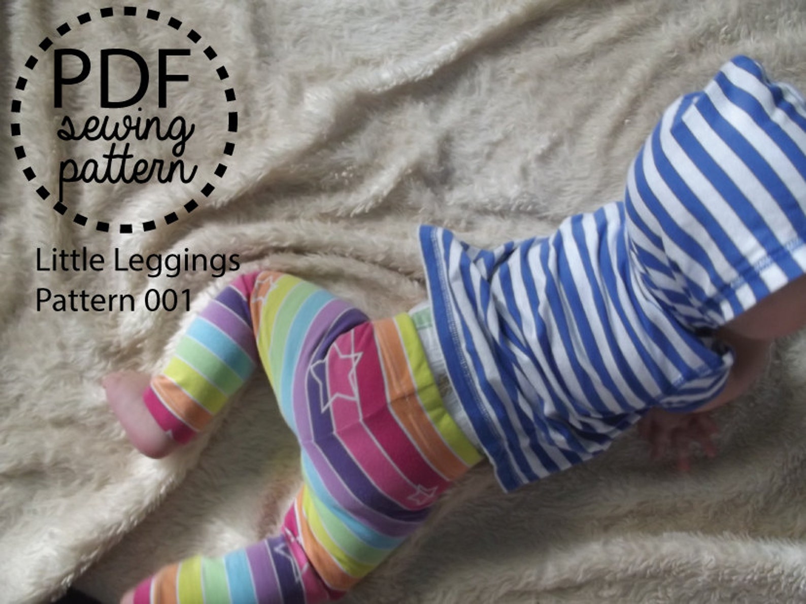 Girls Leggings Baby Leggings PDF Sewing Pattern Tutorial - Etsy