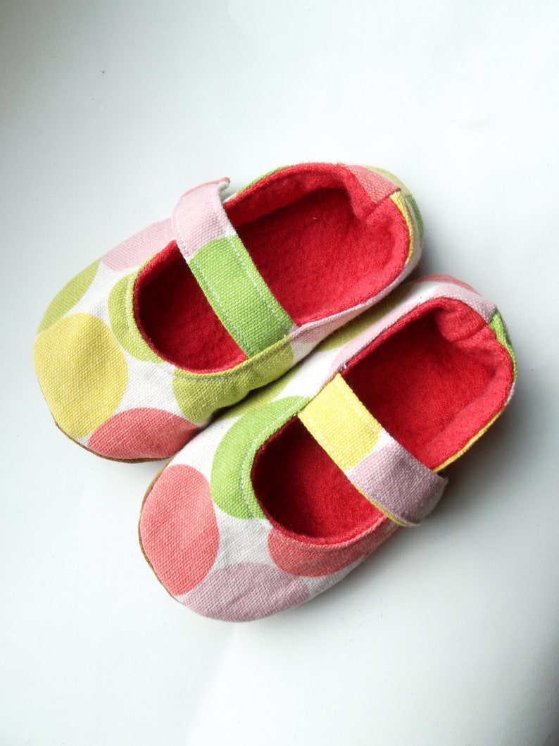 Perfect Baby Mary Janes PDF Sewing Pattern Tutorial Sizes NB-2T image 3