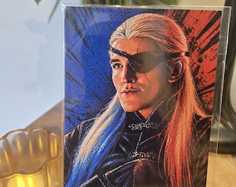 Dom Smoka, Aemond Targaryen, wydruk pop-artowy (6"x4")
