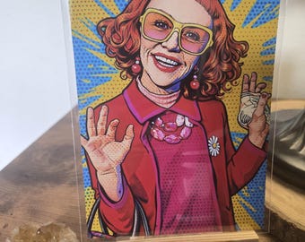 Weapons Movie Aunt Gladys Pop Art Style Pop Art Print (6"x4")