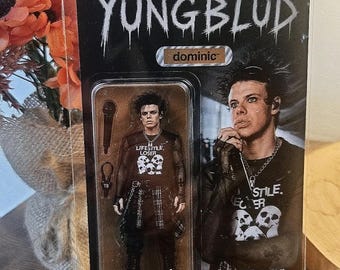 Yungblud Dominic Action Figure Art Style Pop Art Print (6"x4")