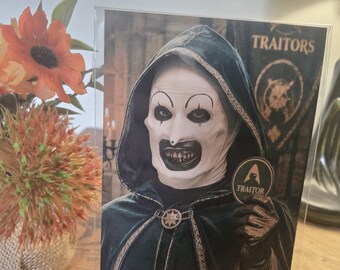 Terrifier The Traitors Inspired Edition – Pop Art 6" X 4" Photo Print - Cover sleeve included