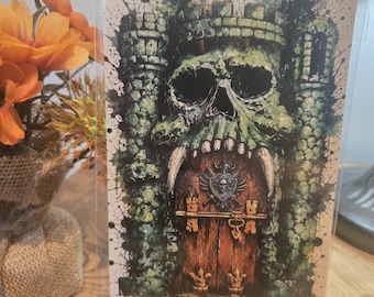 He-Man Castle Grayskull Pop Art Print – 6"x4" - Photo Sleeve Included
