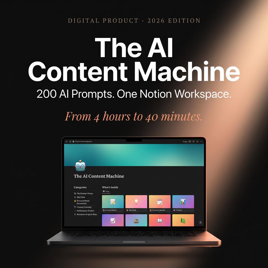 Notion Template | 200 AI Prompts for Content Creators | Chatgpt, Claude ...