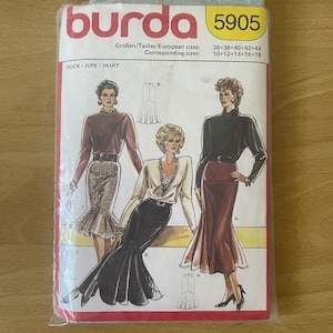 Burda patroon rok sale