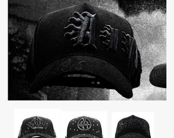 Dandy hats x flames anymore,black cap