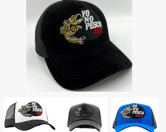 Dandy hats x Yo No Pesco、通気性のあるベースボールキャップ