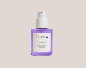 Dermi Moon Glow Bakuchiol Serum–Plant Retinol Face Serum with Peptides & Collagen, Anti-Aging Serum for Wrinkles, Dark Spots Sensitive Skin