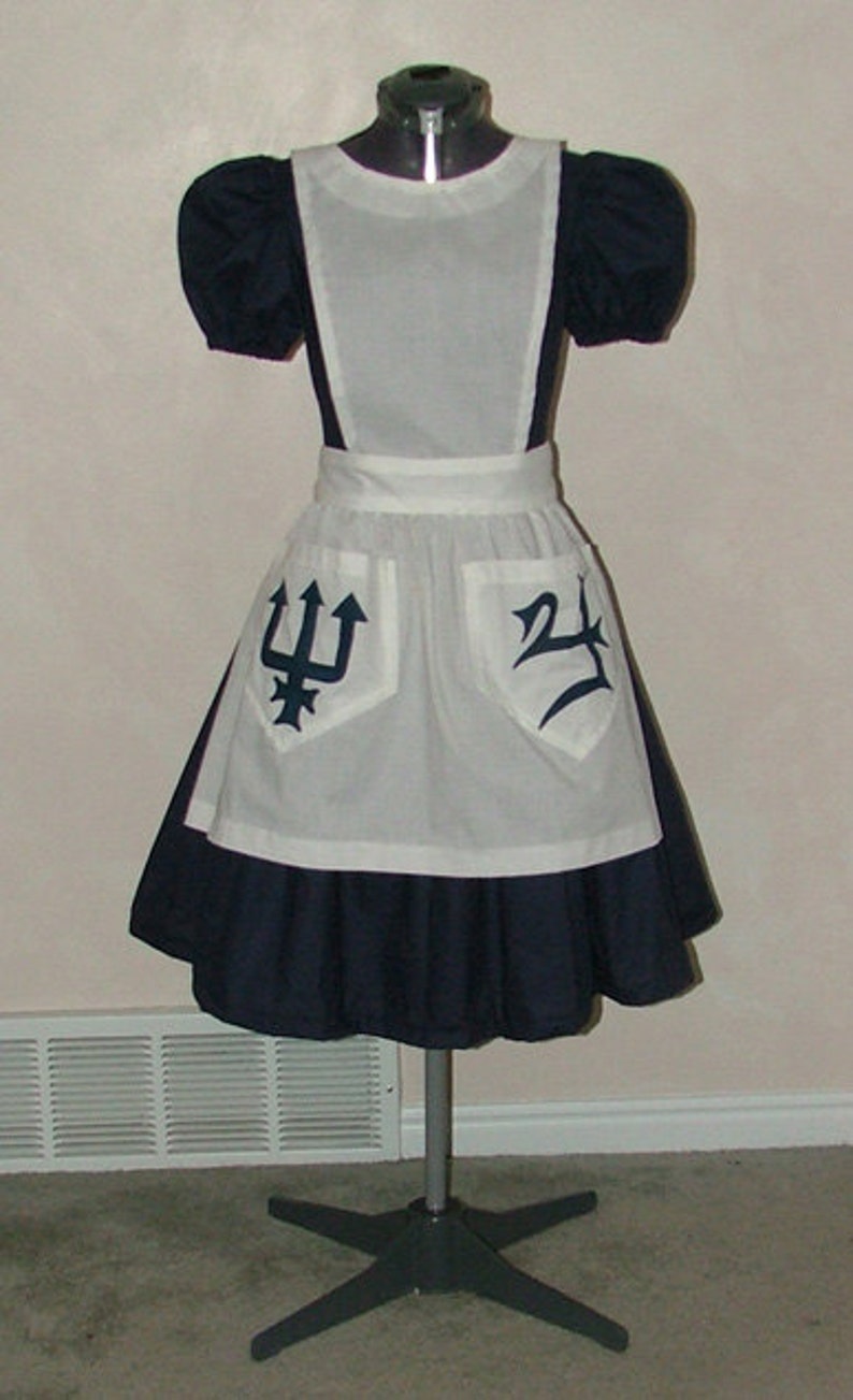 Amazing Custom American McGee's Alice Dress Gothic Wonderland Costume Dark Alice Cosplay image 1