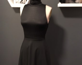 Gothic Mod 1960’s Inspired Mini Dress