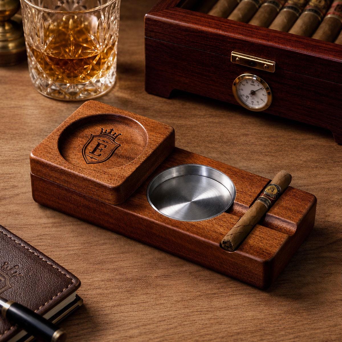 Cigar holder whiskey glass - Etsy 日本