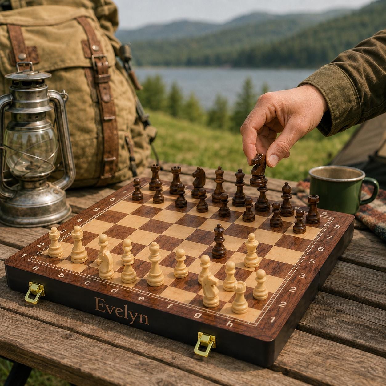 Wooden chess board - Etsy 日本