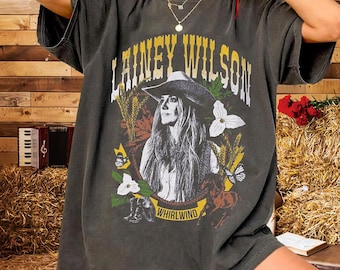 Lainey Wilson Shirt Comfort Colors 1717, Vintage Country Music Tee, Retro Western Graphic Shirt, Bell Bottom Country Tee, Cowboy Shirt