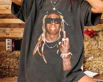 Lil Wayne Cash Money Shirt Comfort Colors 1717, Vintage Rap Graphic Tee, Hip Hop Streetwear T-Shirt, Retro Lil Wayne Shirt, Rapper Fan Tee