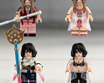 4PCS Final Fantasy Aerith Minifigures Toys Action figures Building Toys