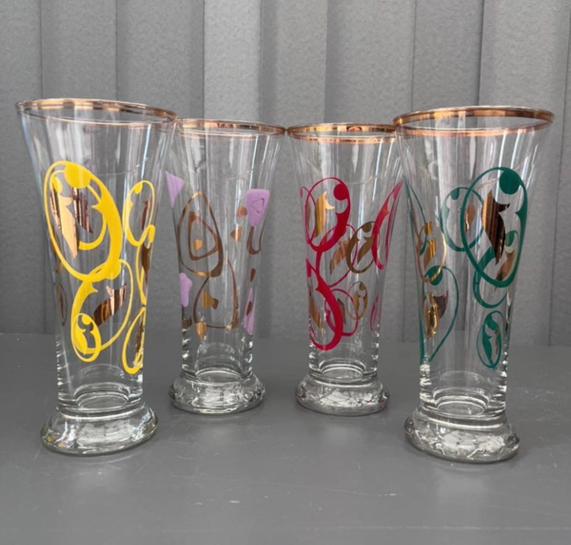 1960s Gold Rimmed Glassware - Etsy UK