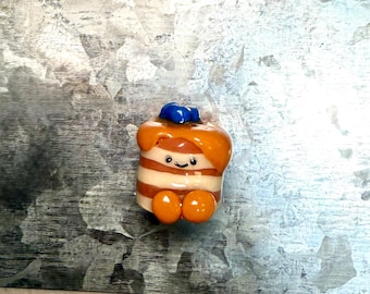 Plüsch-Polymerclay-Magnet