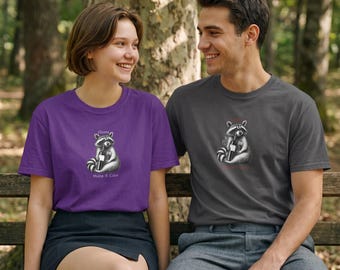 Feral Raccoon Graphic Tee, Chaos Animal Lover Shirt