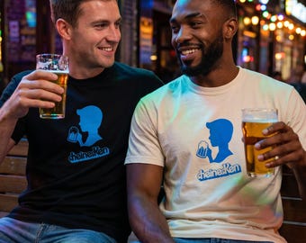Heine-Ken Beer Lover T-Shirt, Funny Drinking Parody Top