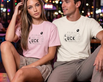 Sarcastic T Shirt, Vintage Garment-Dyed Cotton Tee in Relaxed Fit