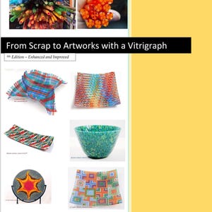 Vitrigrafisk glaskonst e-bok: Murrine & Fusing-handledning (PDF) (9:e upplagan)