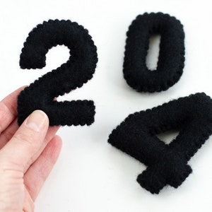 2024 Graduation Decor Shapes Choose from 2024 Number Set and Mortar Board Caps with Tassels image 4