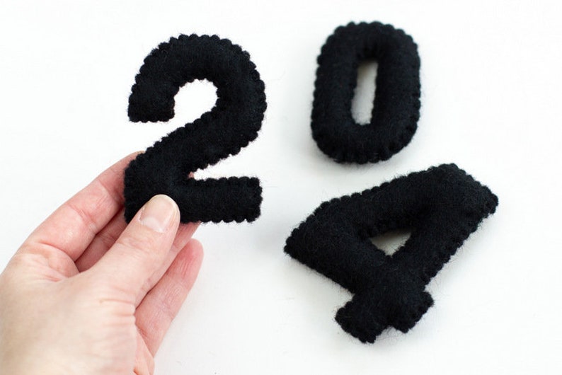 2024 Graduation Decor Shapes Choose from 2024 Number Set and Mortar Board Caps with Tassels image 4