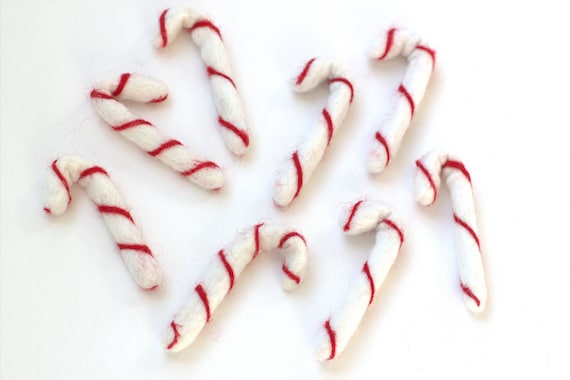 Holiday Time Red & White Peppermint Candy Shaped Christmas